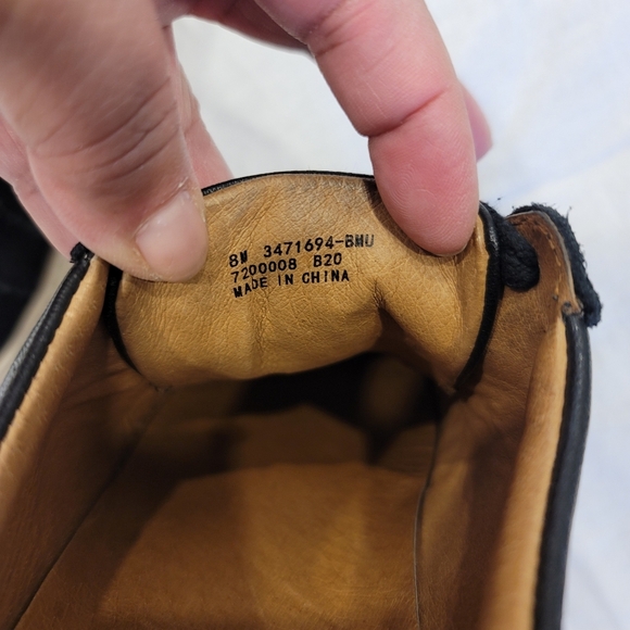 Frye Webster Wave Low Lace Leather Sneakers - Sz 8W - Picture 8 of 10